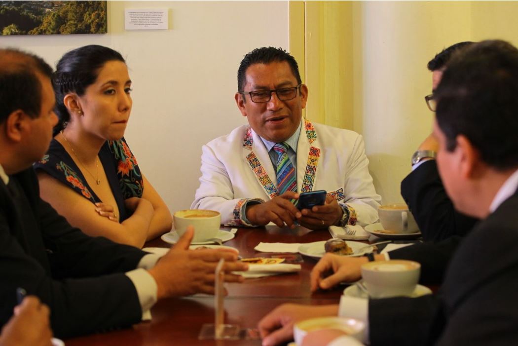 Tambriz Tambriz no fue apoyado por los diputados para dirigir el Congreso. (Foto Prensa Libre: Álvaro Interiano)