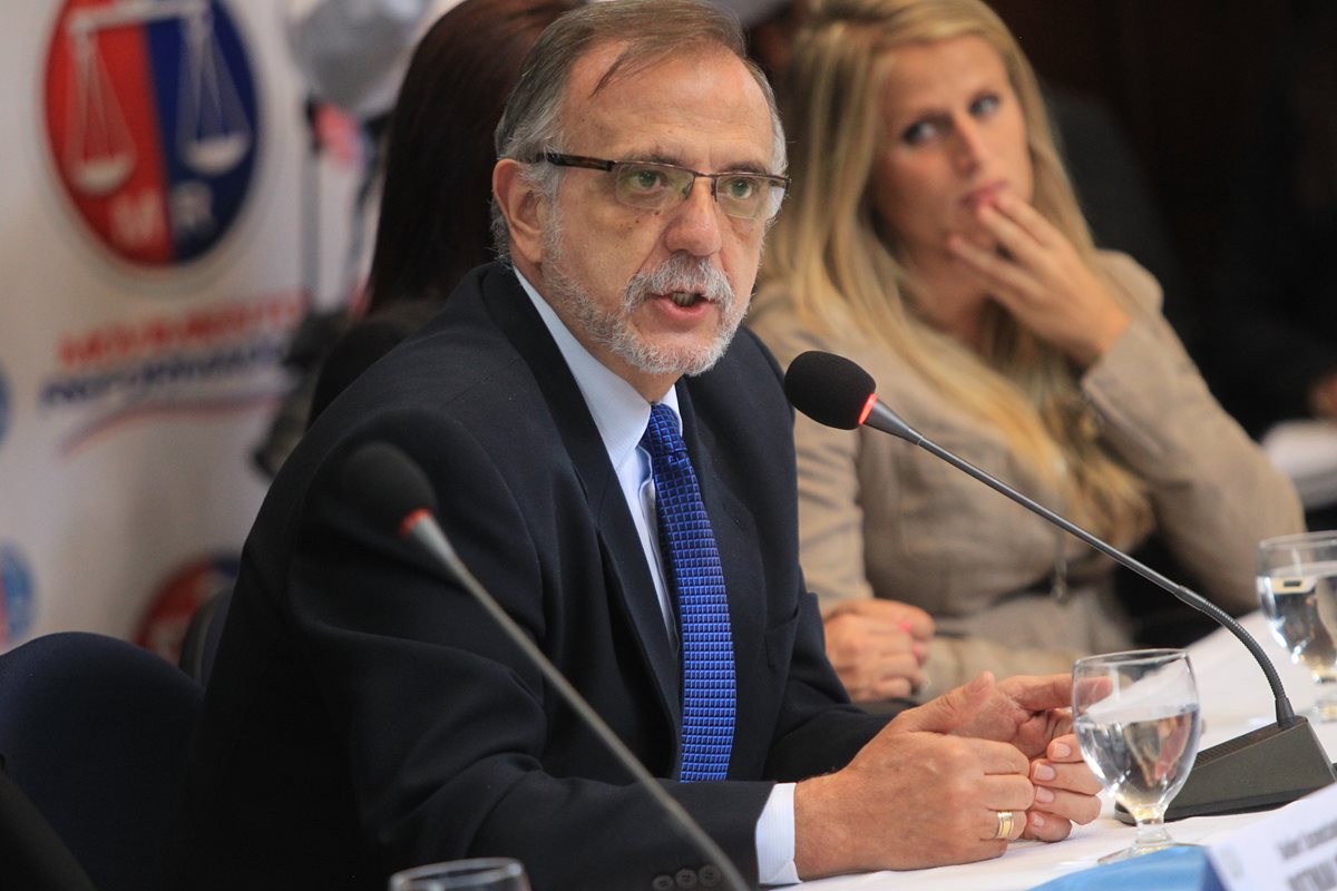El jefe de Cicig llama a vigilar aprobación de las reformas constitucionales (Foto Prensa Libre: Hemeroteca PL)