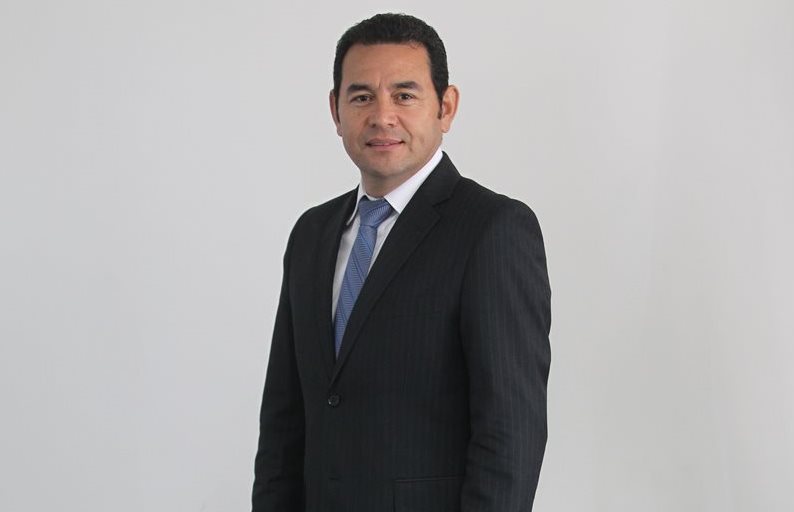 Guatemala estrena hoy presidente: Jimmy Morales, quien ofrecerá el cambio en su discurso.(Foto Prensa Libre: Esbin García)