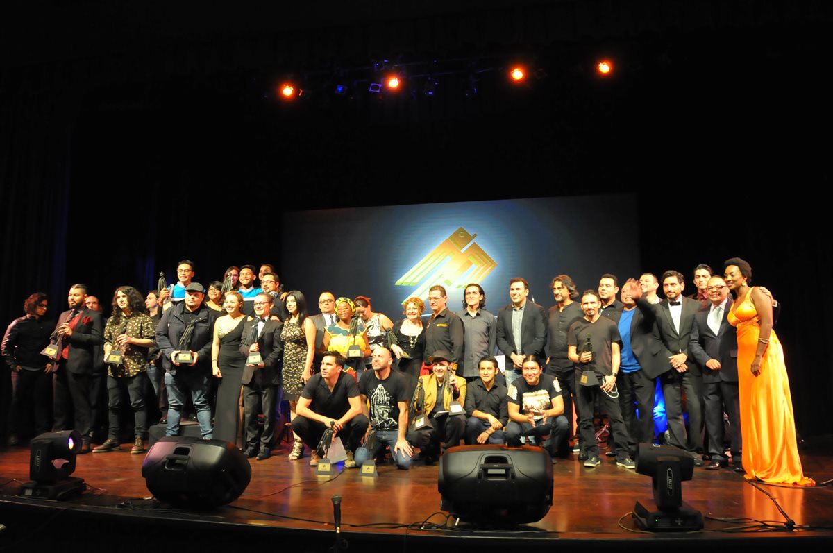 La primera edición de los Premios Estela reconoció el talento de los músicos guatemaltecos en 15 distintas categorías. (Foto Prensa Libre: Ana Lucía Ola)