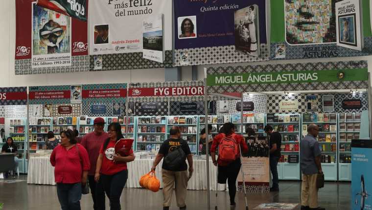 Feria Internacional del Libro en Guatemala (Filgua 2018) celebra la XV edición. Se lleva acabo en Fórum Majadas, zona 11. Foto Prensa Libre: Esbin García.
