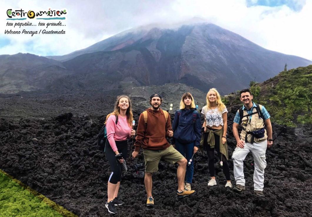 Cinco influencers de Europa visitan varios destinos turísticos de Guatemala, para promocionar el país. (Foto Prensa Libre: Inguat/Facebook)