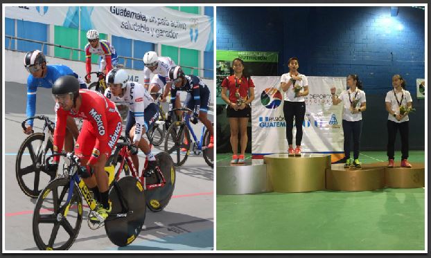 Wálter Escobar, en Ciclismo, y Nikté Sotomayor, en Bádminton, sumaron medallas para Guatemala en el Festival Deportivo Internacional. (Foto Prensa Libre: cortesía FedeCiclismo y COG)