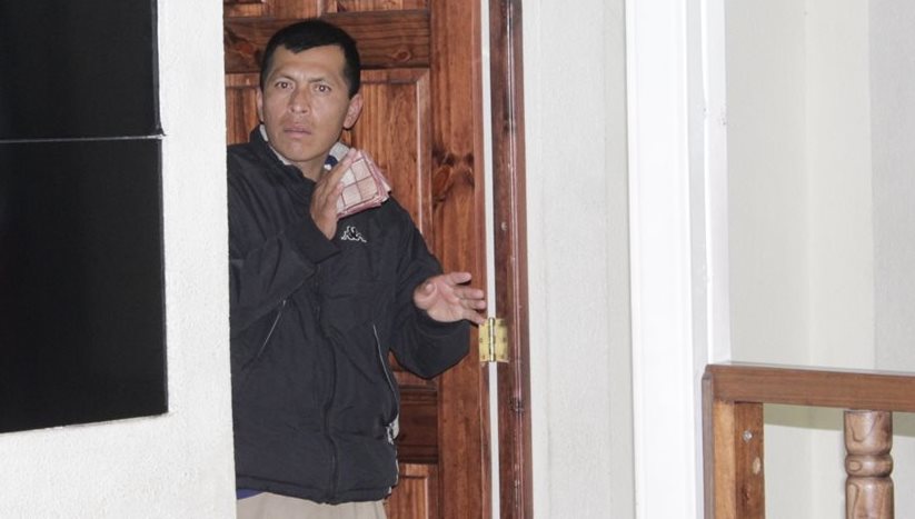 Justo Ortega López es condenado por haber acosado a una agente de la PMT de Xela, a quien supervisaba. (Foto Prensa Libre: María J. Longo)