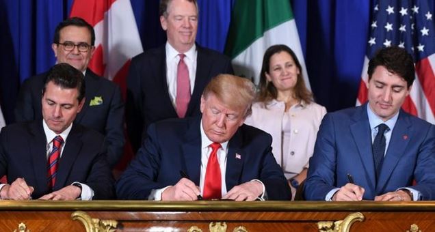 Los presidentes de México, Estados Unidos y Canadá firmaron el acuerdo el pasado viernes en Buenos Aires. (GETTY IMAGES)