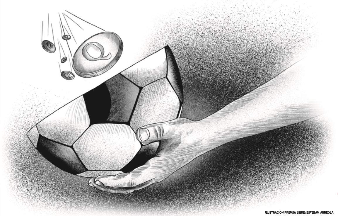 La realidad de los futbolistas guatemaltecos no es como la mayoría piensan. (Foto Prensa Libre:)