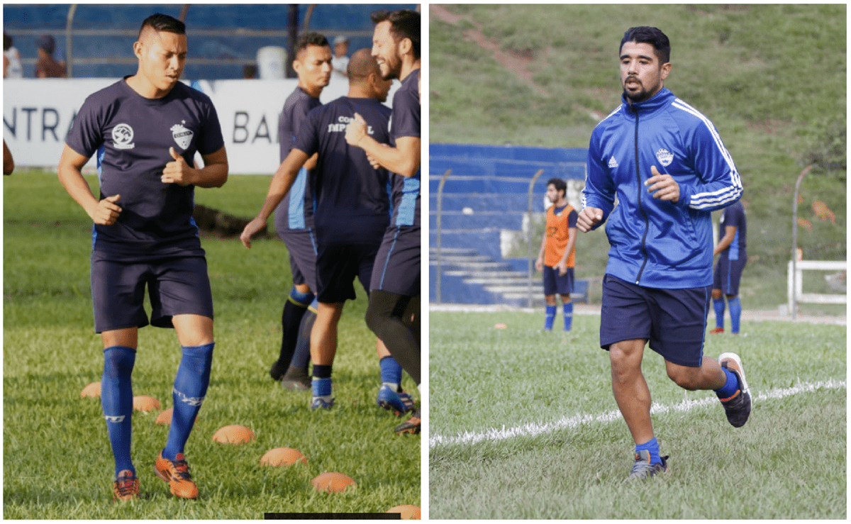 Gerardo Arias y Odir Flores no podrán estar en el partido de ida contra Malacateco. (Foto Prensa Libre: Eduardo Sam Chun)