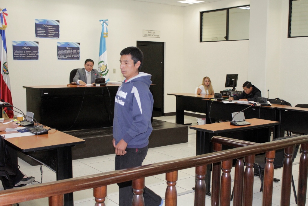 Juan José Sánchez fue condenado por homicidio, en Quetzaltenango. (Foto Prensa Libre: María José Longo).