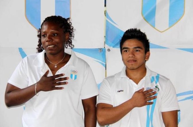 Mirna Nolberto y José Ramos, de judo, mantienen la opción de sellar el pase a los Juegos Olímpicos. (Foto Prensa Libre: cortesía COG)