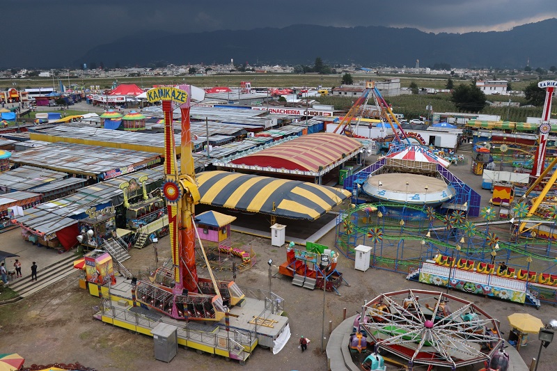 Campo de la Feria Centroamericana de la Independencia, para el que vecinos piden mejoras, a fin de atraer a más visitantes. (Foto Prensa Libre: María José Longo)