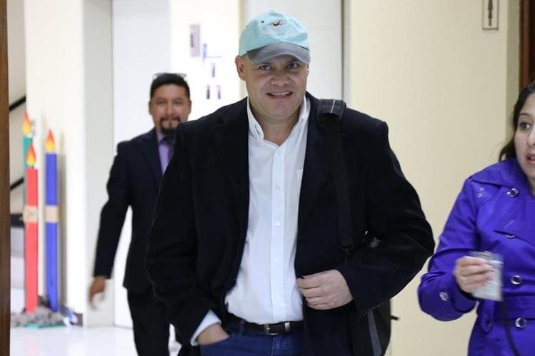 Jorge Palomo, colaborador eficaz, llega al Juzgado de Mayor Riesgo de Quetzaltenango.