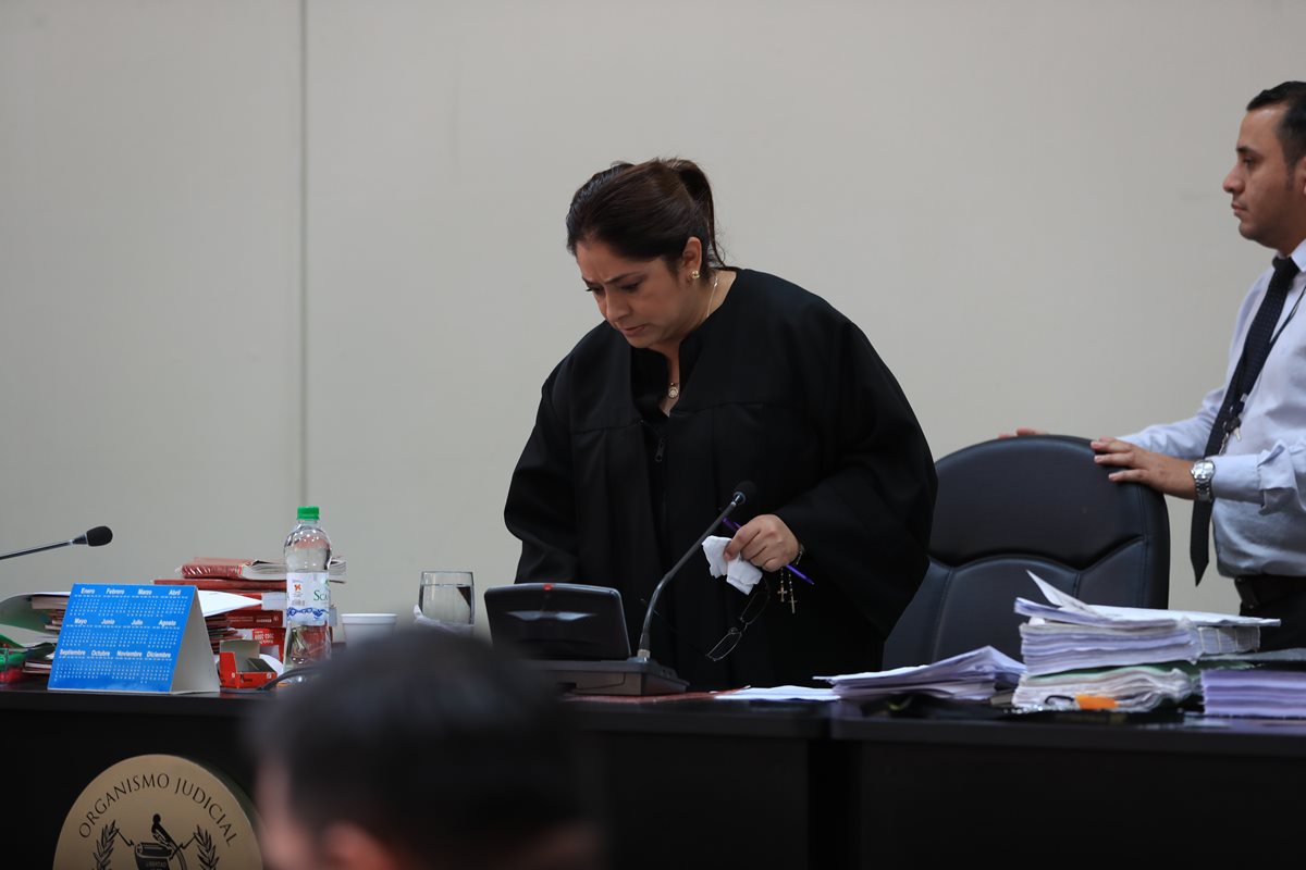 La jueza Claudette Domínguez ha estado al frente del Juzgado de Mayor Riesgo A desde 2016. (Foto Prensa Libre: Hemeroteca)