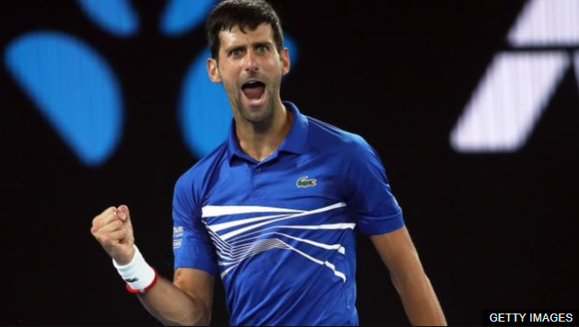 Djokovic ha ganado sus últimos tres Grand Slams de forma consecutiva. GETTY IMAGES