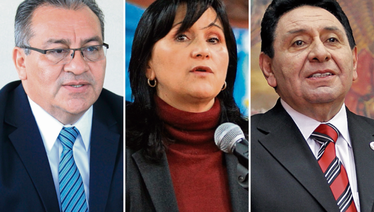Tres magistrados titulares de la Corte de Constitucionalidad (CC) fueron denunciados por la Asociación de Dignatarios de la Nación. (Fotos Prensa Libre: Hemeroteca PL)