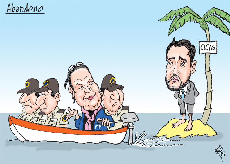 Personajes: Consuelo Porras y Matías Ponce.