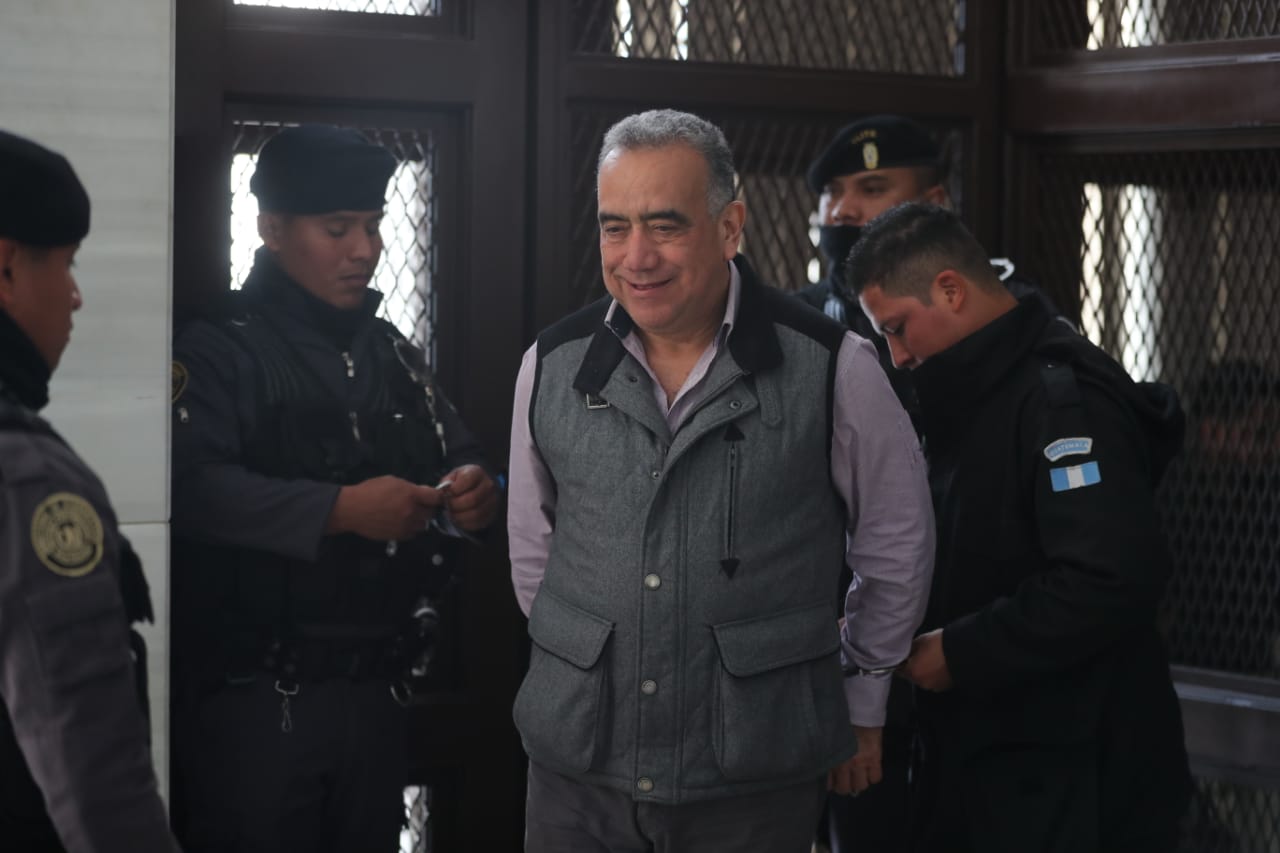 El exdiputado Jaime Martínez Lohaiza intentó separa al Tribunal del caso Lavado y Política. (Foto Prensa Libre: Érick Ávila)