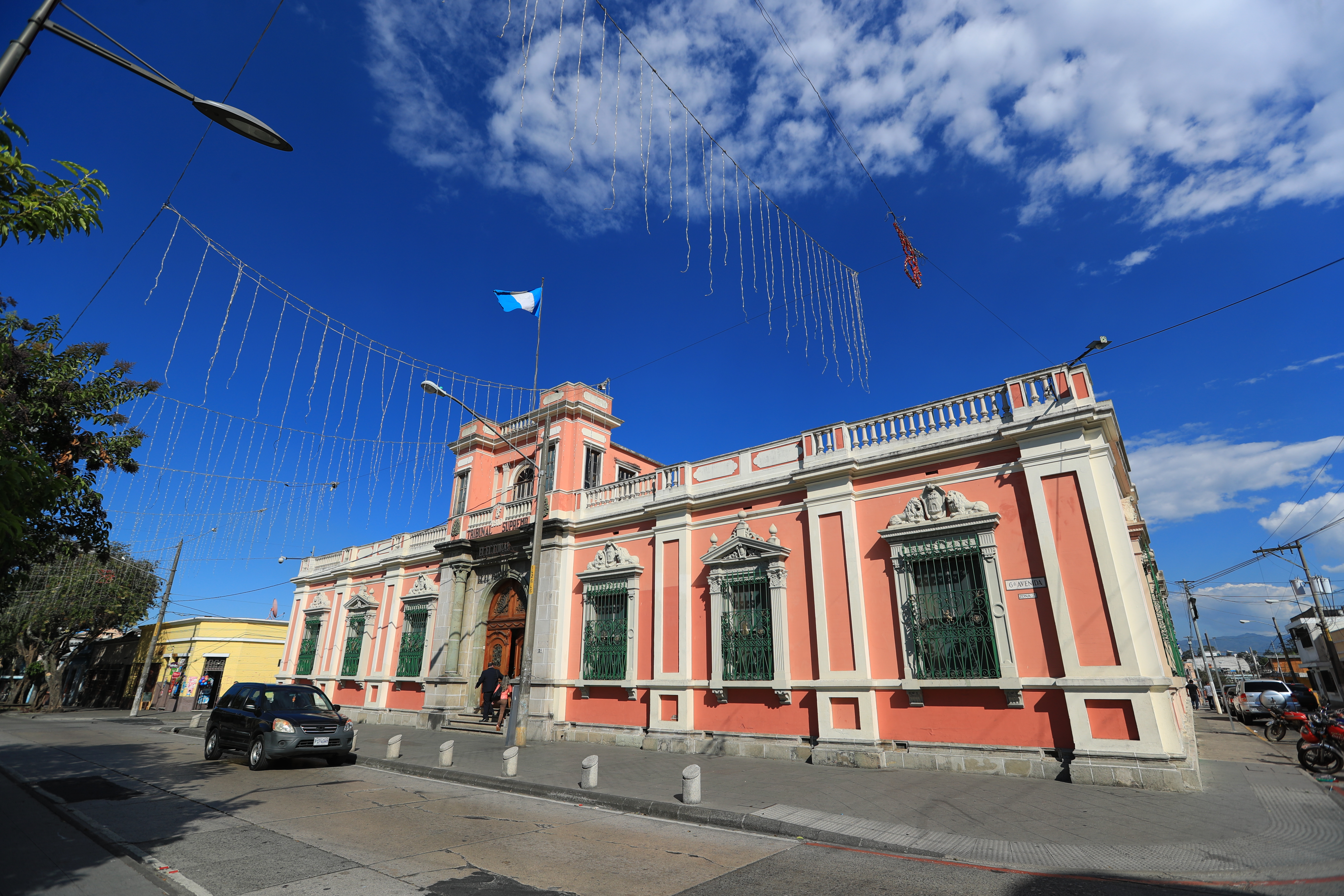 Fachada del Tribunal Supremo Electoral ubicado en la zona 2. (Foto Prensa Libre: Hemeroteca PL)