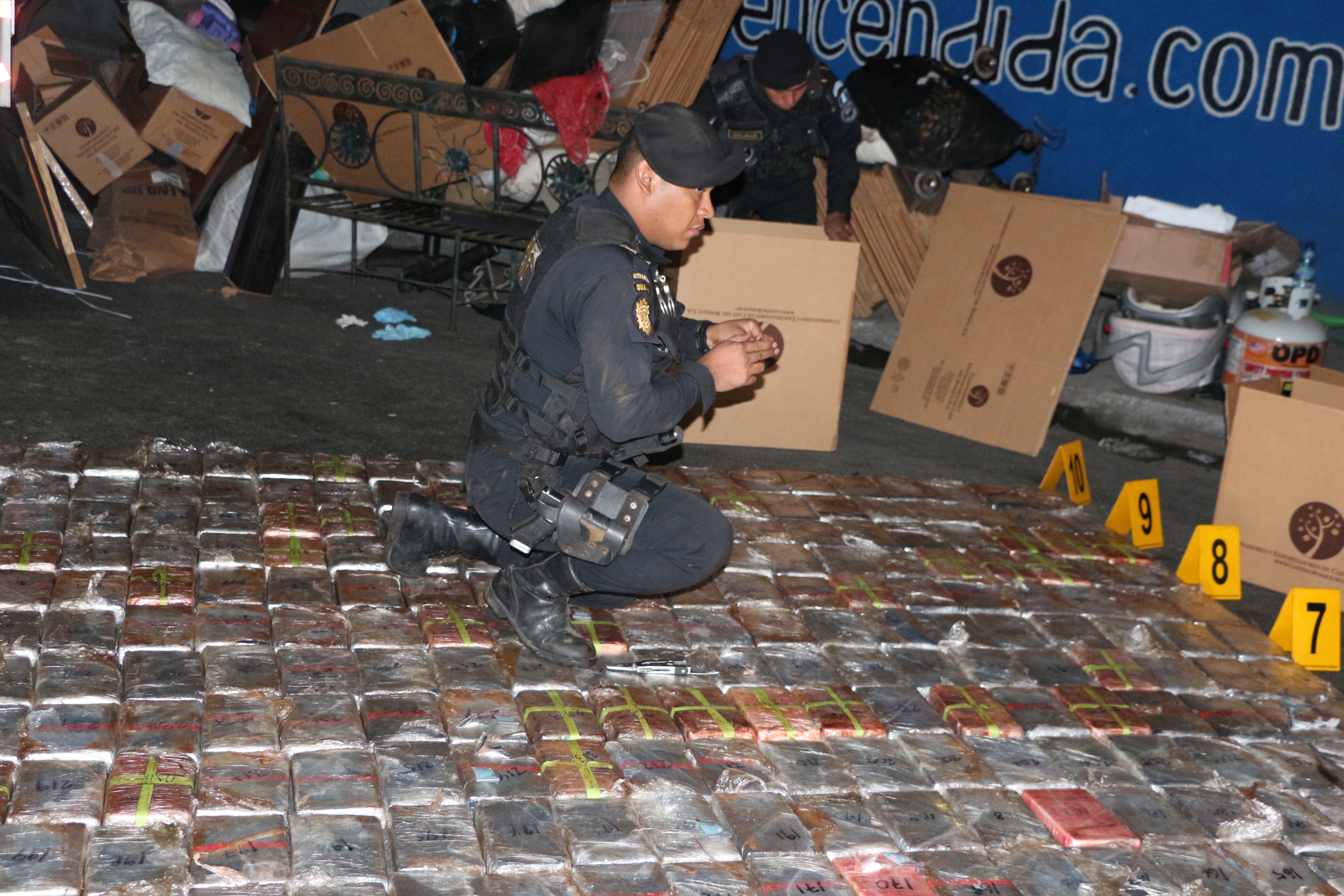 Los decomisos de drogas también aumentaron en Guatemala. (Foto Prensa Libre: Hemeroteca) 