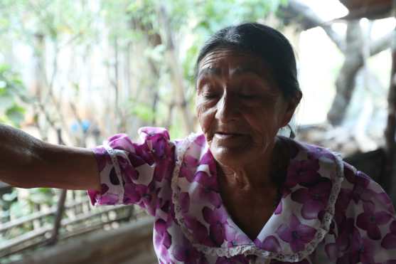 Familias afectadas por la falta de lluvia  en Chinchiltor, Comapa, Jutiapa. Esbin García.