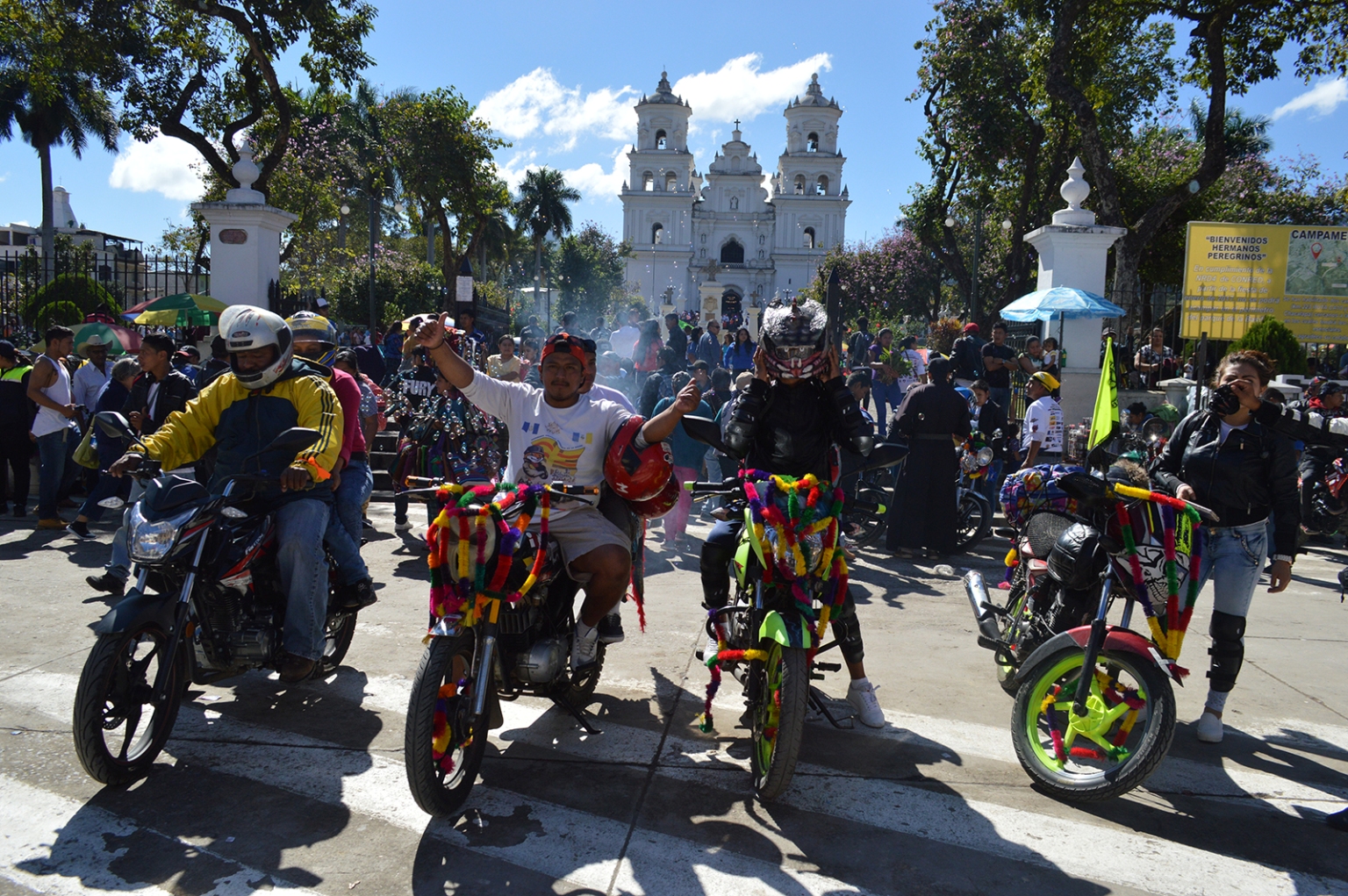 Se tiene previsto que miles de motoristas visiten la Basílica de Esquipulas el 2 de febrero próximo. (Foto Prensa Libre: Mario Morales).
