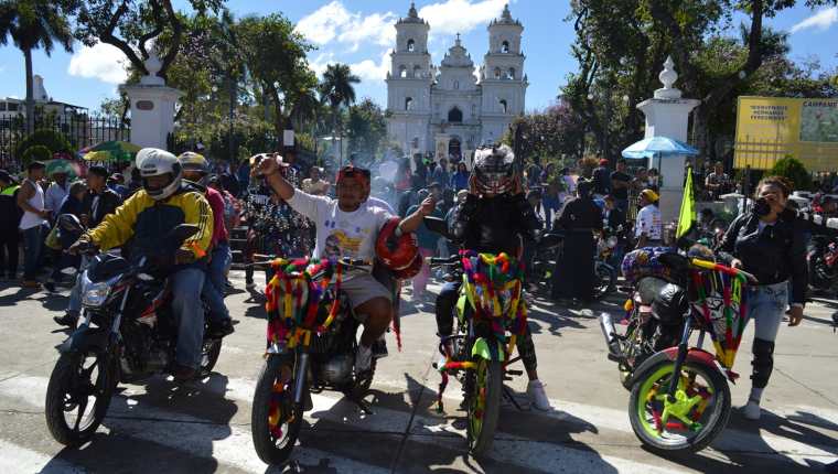 Se tiene previsto que miles de motoristas visiten la Basílica de Esquipulas el 2 de febrero próximo. (Foto Prensa Libre: Mario Morales).