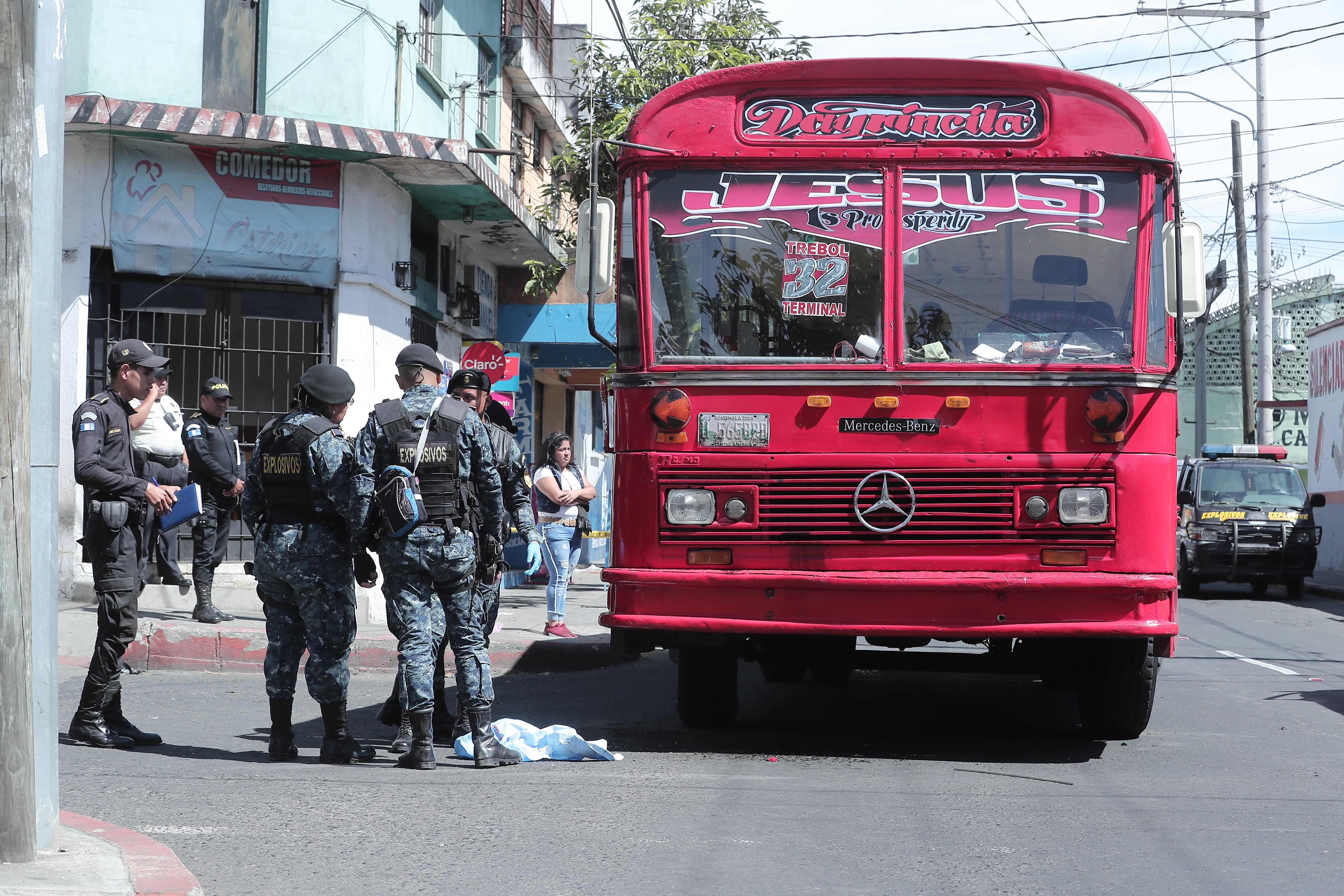 El fin de semana fue capturado Mario Adán Pineda Mayorga, alias Payaso, señalado de participar en el ataque del autobús de la ruta 32. (Foto Prensa Libre: Hemeroteca PL) 