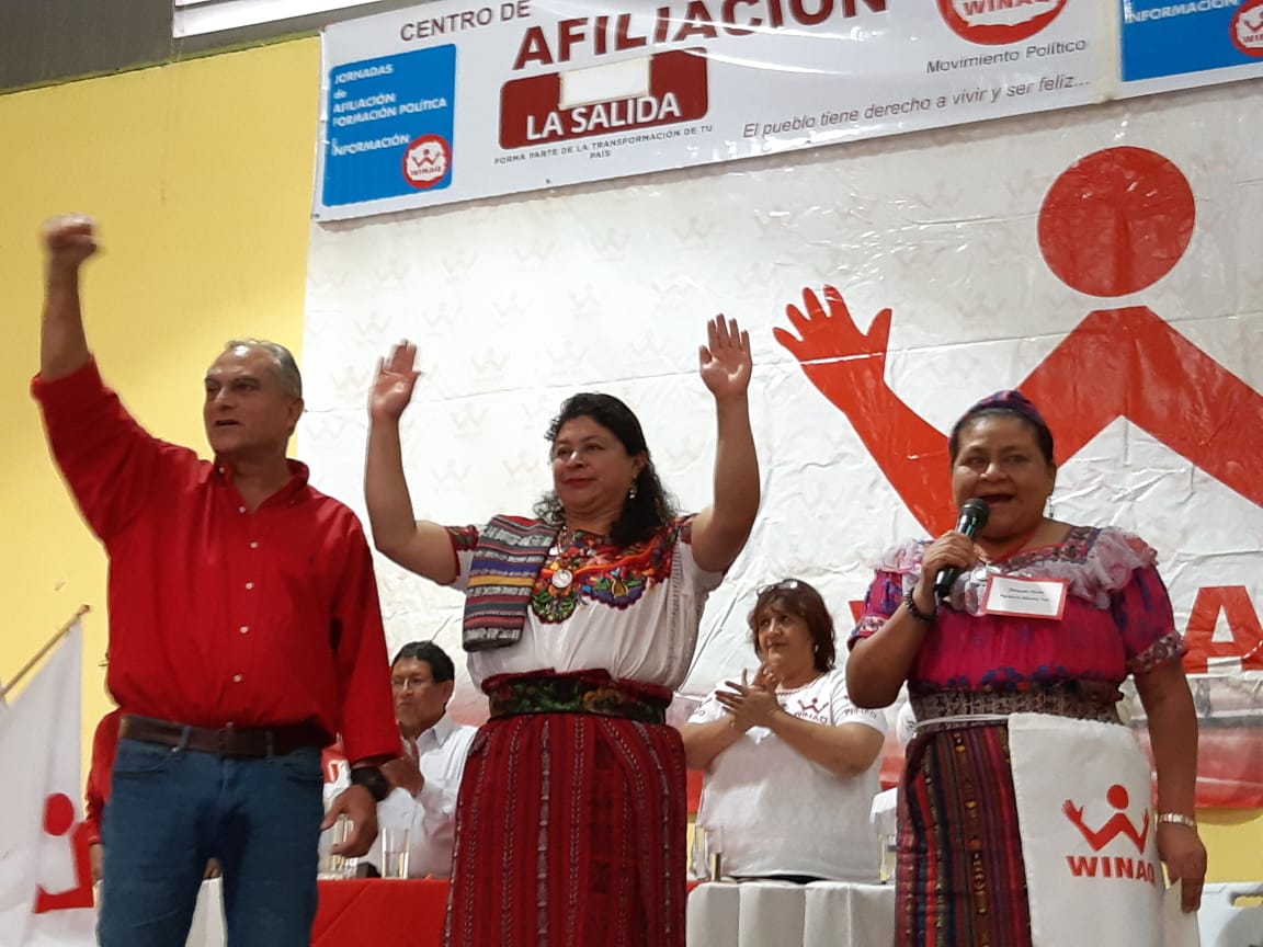 Winaq: Manuel Villacorta y Liliana Hernández.