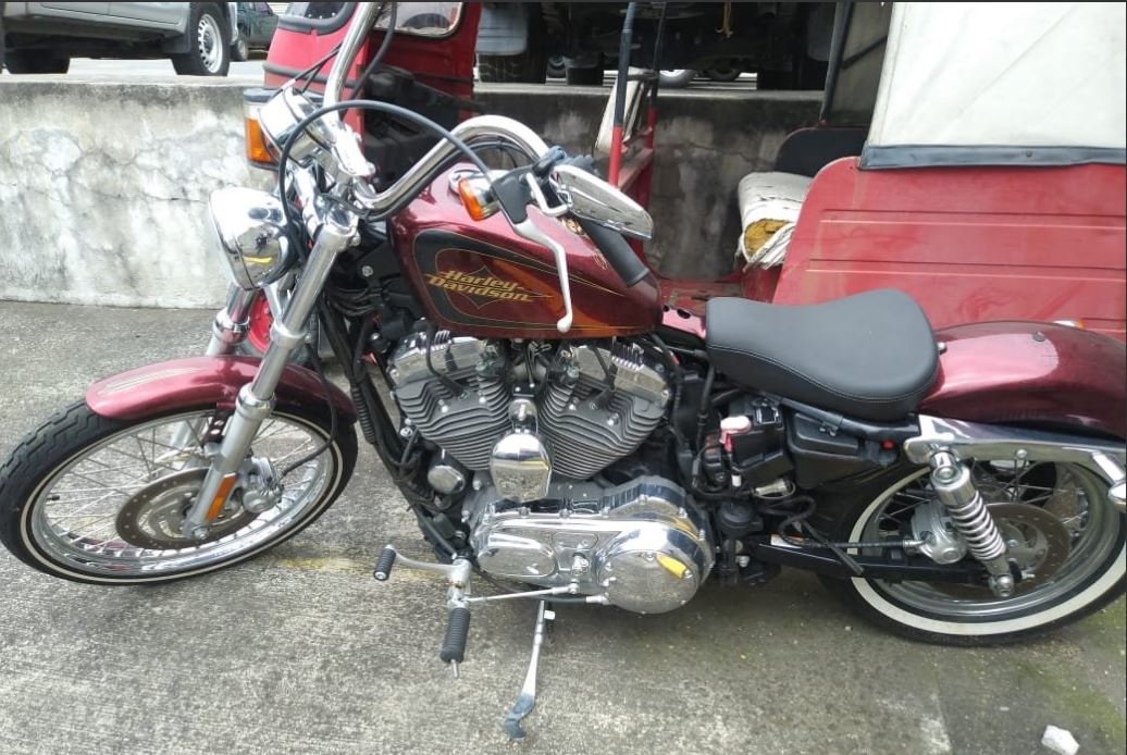 La moto Harley Davidson fue adquirida en el 2013 con dinero de actividades ilícitas, dijo la Fiscalía. (Foto: MP)