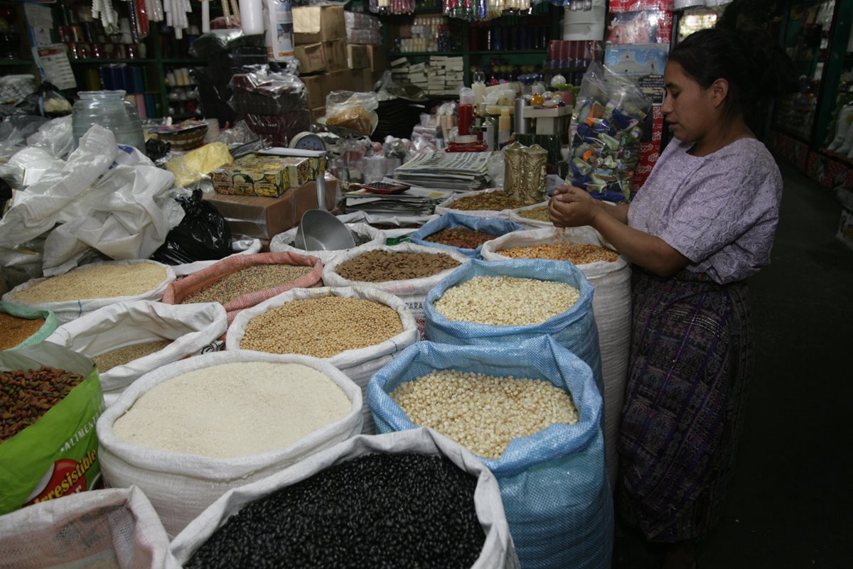 Los precios del frijol y del maíz registran estabilidad en el mercado nacional. (Foto Prensa Libre: Hemeroteca PL)