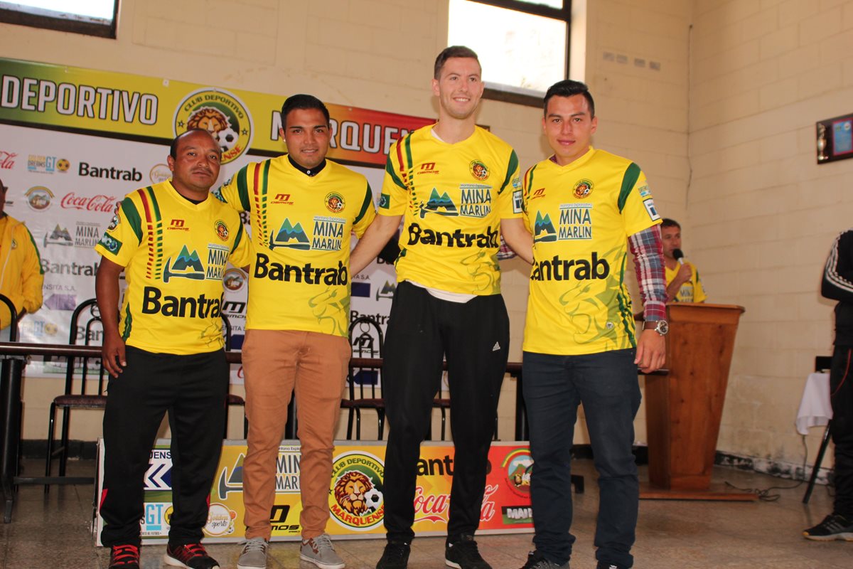 "Los leones" cuentan con cuatro refuerzos para el campeonato. (Foto Prensa Libre: Aroldo Marroquín)