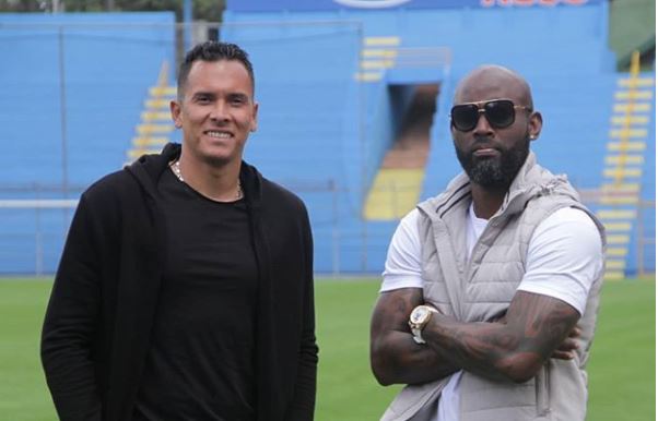 Blas Pérez y Felipe Baloy esperan disputar el mundial de Rusia 2018 y seguir haciendo historia con la Selección de Panamá. (Foto Prensa Libre: Instagram Felipe Baloy)