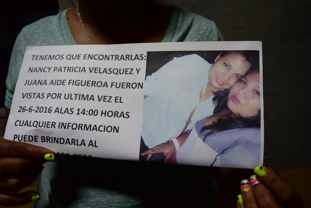 Las dos jóvenes desaparecidas en la cabecera de Escuintla fueron vistas con vida el domingo último. (Foto Prensa Libre: Carlos E. Paredes)