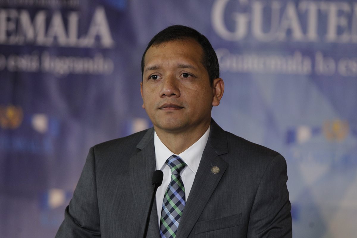 Francisco Rivas Lara, ministro de Gobernación. (Foto Prensa Libre: Hemeroteca PL)