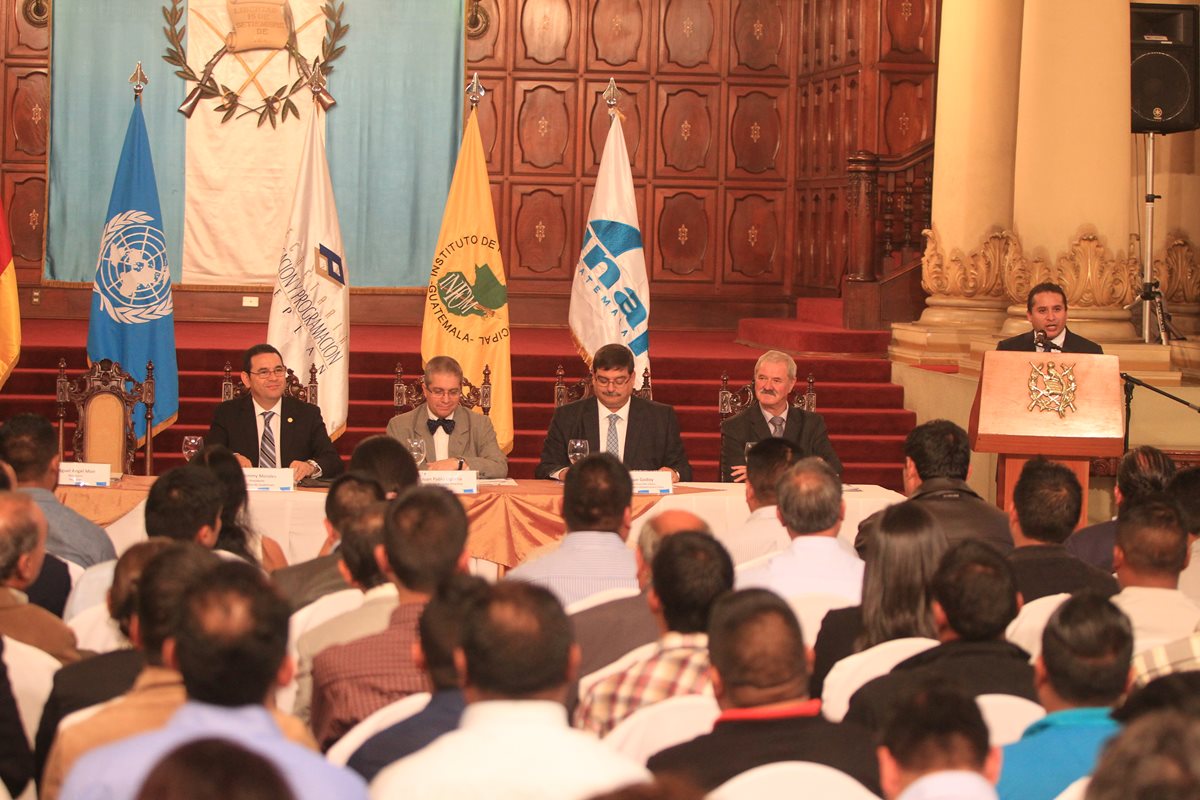 Diplomado en gestión pública municipal y transparencia. (Foto Prensa Libre: Hemeroteca PL)