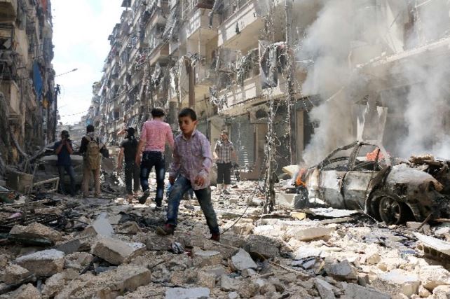 (Foto de referencia). Siria sufre constantemente de atentados terroristas. (Foto Prensa Libre: AFP).