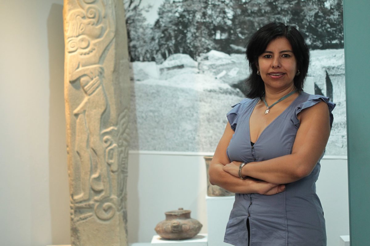 La académica Leticia Pérez Castellanos visitó Guatemala recientemente. (Foto Prensa Libre: Ángel Elías)