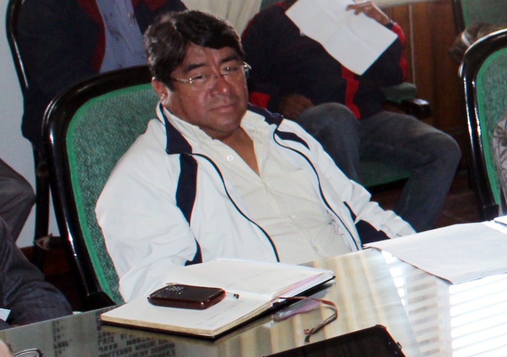 El exconcejal Marco Antonio Quijivix falleció este miércoles por enfermedad. (Foto Prensa Libre: Carlos Ventura)
