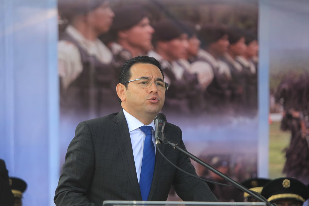 El presidente Jimmy Morales ordenó entregar informes de financiamiento al TSE. (Foto Prensa Libre: Hemeroteca PL)