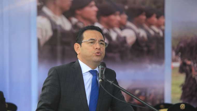 El presidente Jimmy Morales ordenó entregar informes de financiamiento al TSE. (Foto Prensa Libre: Hemeroteca PL)