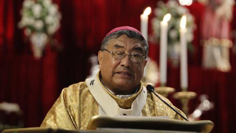 Arzobispo metropolitano, Óscar Vian. (Foto Prensa Libre: HemerotecaPL)