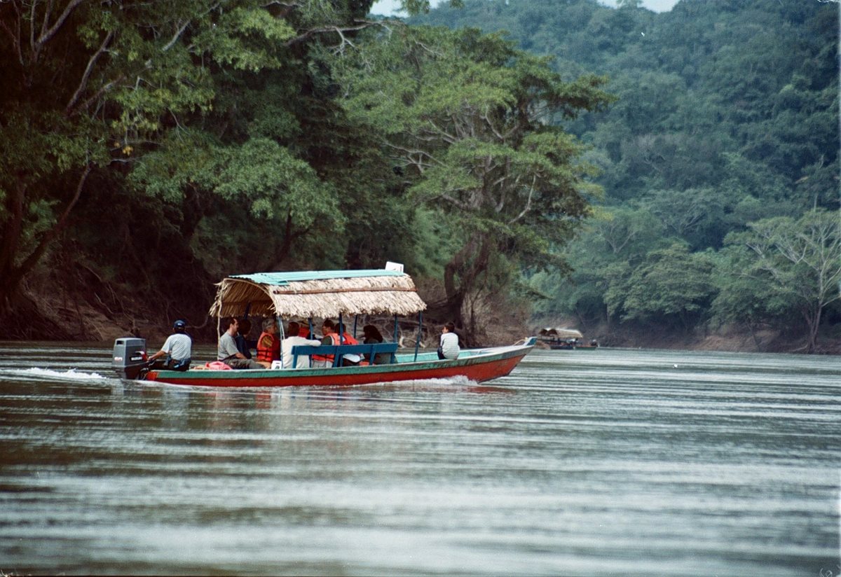 El río Usumacinta fue una vía de comunicación en la época prehispánica. (Foto: Hemeroteca PL)