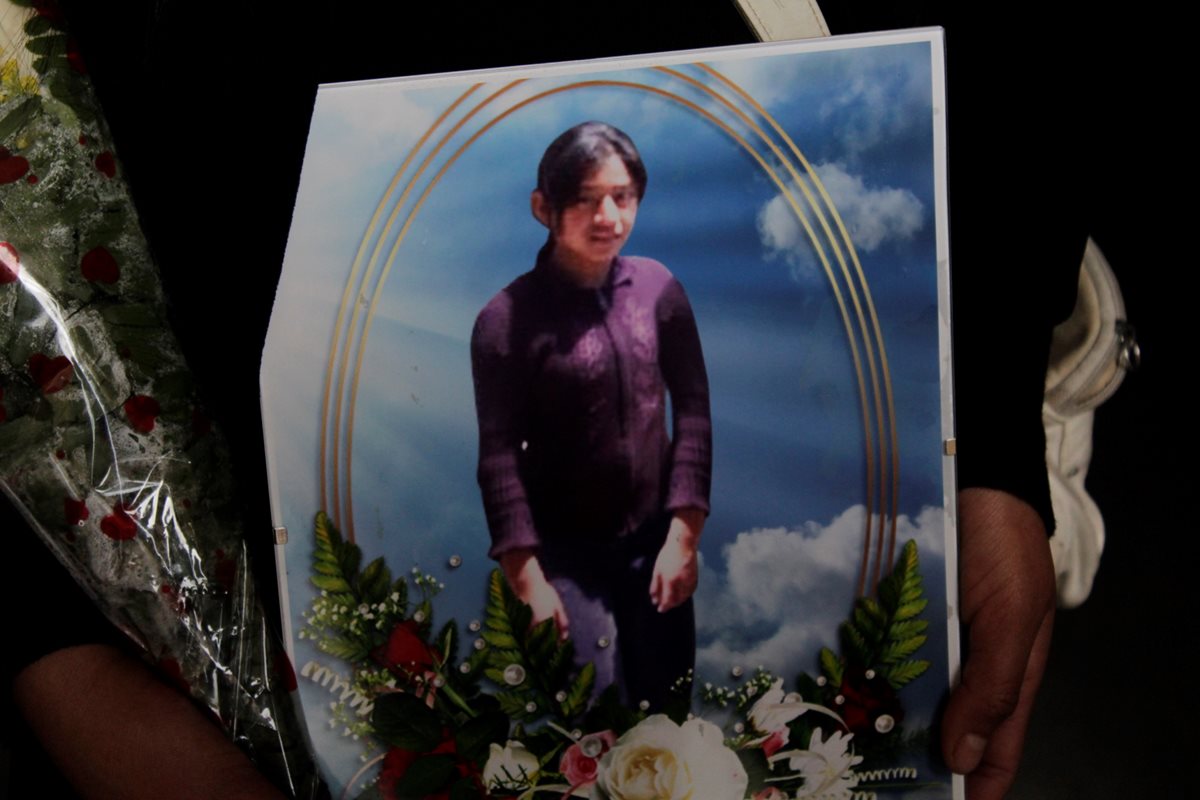 Jaqueline Paola Catinac murió el 8 de marzo en el incendio del Hogar Seguro Virgen de la Asunción, en la capital. (Foto Prensa Libre: María José Longo)