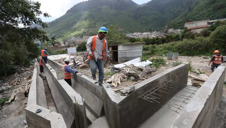 Una planta de tratamiento en Zunil, Quetzaltenango, que no ha sido finalizada. (Foto Prensa Libre: Mynor Toc)