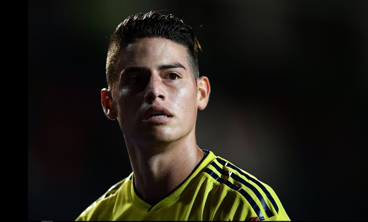 James Rodríguez, actual jugador del Bayern Múnich, defraudó el fisco de España. (Foto Prensa Libre: AFP).
