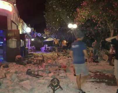 Dos muertos y más de 120 heridos por sismo en Grecia