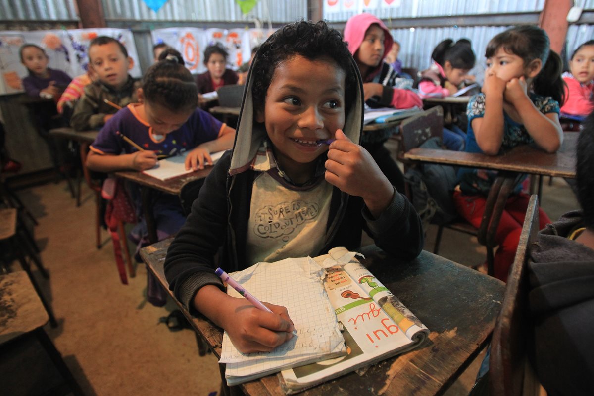 Alrededor de 324 mil niños podrían ser promovidos de primaria. (Foto Prensa Libre: Hemeroteca PL)
