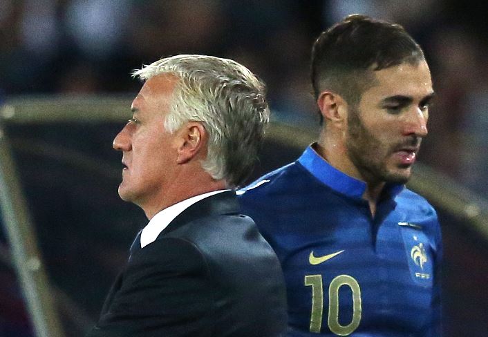 Karim Benzema criticó fuerte al técnico Didier Deschamps por no convocarlo a la Copa América. (Foto Prensa Libre: AFP).