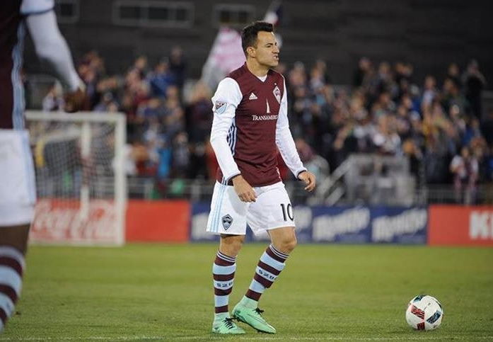 Marco Pablo Pappa no ha logrado recuperar la titularidad con el Rapids de Colorado de la MLS. (Foto Prensa Libre: Hemeroteca PL)