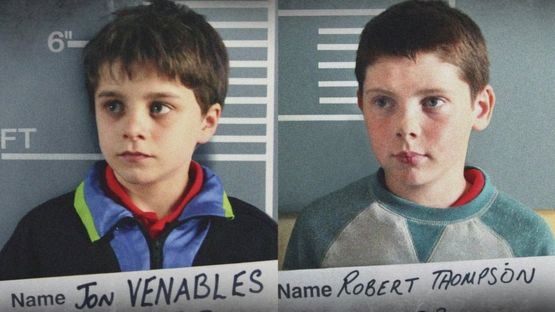 Dos niños actores interpretan a los asesinos de James Bulger en la película "Detainment". (Foto Prensa Libre: Vincent Lambre)
