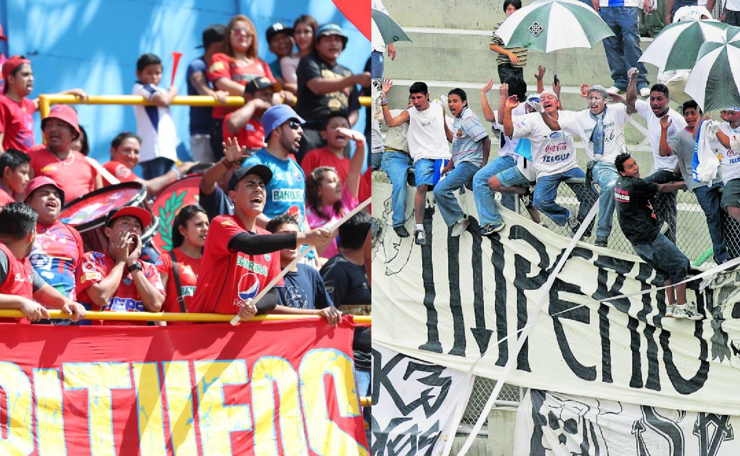 La rivalidad de las porras de los escarlatas y Comunicaciones llevaron a la prohibición del ingreso de afición visitante desde el 2014. (Hemeroteca PL)